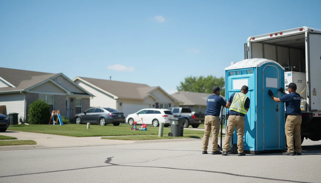 Standard Porta Potty Rentals in Earth, TX near me